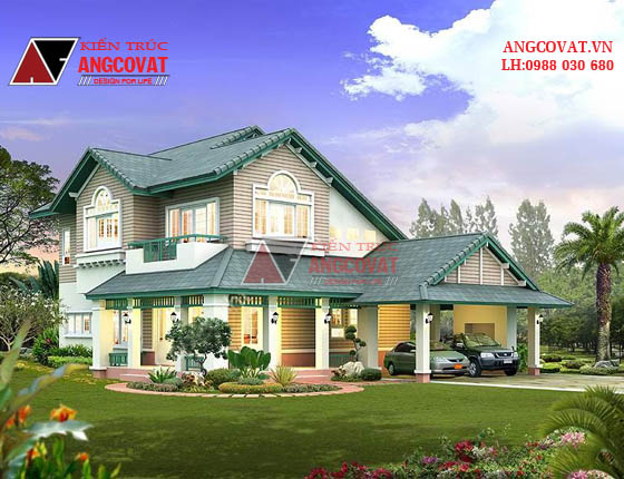 Mẫu thiết kế nhà diện tích 150m2 2 tầng phong cách hiện đại BT3755